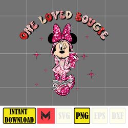 Cartoon Valentine Png Bundle, Valentine Mouse Story Png Bundle, Be My Valentine Png, Mouse And Friend Character Movie (8