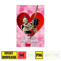 New Horror Valentine Png, Valentine Killer Story Png, Be My Valentine Png, Killer Character Movie Png (11)