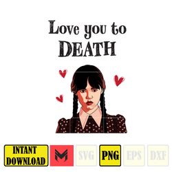 Valentine Wed Addams Png, Valentine Movies Png, Valentine Wednes Png, Nevermore Academy Png (2)