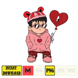 Bad Bunny Valentines Day Png, Benito Png, Un Valentina Sin Ti, Bad Bunny Png, Cricut Png, Valentine's Day Png (21)