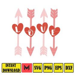 Valentine's Day Sign Svg, Wood Round Signs, Valentine's Day Door Hanger Svg, Laser Cut file, Glowforge Ready Files (3)