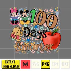 Big 100 Days Of School Png, Mouse and Friend, 100th Day of School Png, Back To School, Toy 100 Days Pop, Woody Png (6)