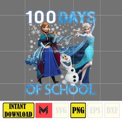 Big 100 Days Of School Png, Mouse and Friend, 100th Day of School Png, Back To School, Toy 100 Days Pop, Woody Png (60)