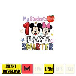 Big 100 Days Of School Png, Mouse and Friend, 100th Day of School Png, Back To School, Toy 100 Days Pop, Woody Png (85)