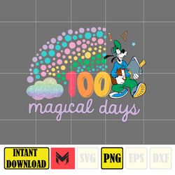 Big 100 Days Of School Png, Mouse and Friend, 100th Day of School Png, Back To School, Toy 100 Days Pop, Woody Png (165)