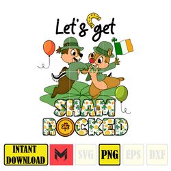 Let's Get Sham Rocked Png, Happy St Patrick's Day Png, Cartoon St Patrick's Day, Saint Patrick's Day, Feeling Lucky
