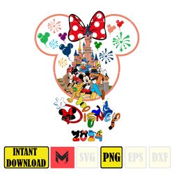 Disney Trip 2024 Family Sublimation Design, Vacay Mode, Magical Kingdom png, Trip 2024, Family Trip Png (9)