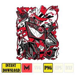 Hazbin Hotel Print Png, High Quality Png, Instant Download (3)