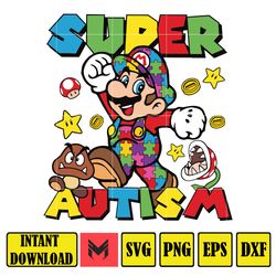 Autism Super Game Svg, Autism Awareness Svg, Awareness Svg, Be Kind Svg, Puzzle Svg, Autism Kid Svg, Super Autism Svg
