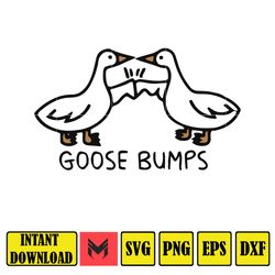 Goose Bumps Svg, Cute Svg, Trendy Svg, Retro Svg, Cricut Files, Silhouette Files, Clipart, Instant Download