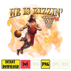 funny easter jesus png, jesus basketball, reto y2k christian faith religious, weirdcore clothing that go hard png (2)