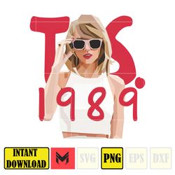 Tyalor TS 1989 Png, Swiftie Png, Taylor The Eras Tour Png, Taylor Swiftie Png, Flower Taylor Png, Taylors Version