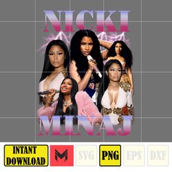 Nicki Minaj Png, Pink Friday 2 Tour, Nicki Minaj Tour 2024 File, Nicki Minaj Design Graphic, Instant Download (1)