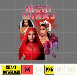 Nicki Minaj Png, Pink Friday 2 Tour, Nicki Minaj Tour 2024 File, Nicki Minaj Design Graphic, Instant Download (4)