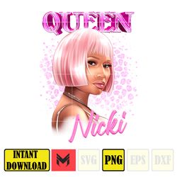 Nicki Minaj Reine Du Rap Png, Nicki Minaj Png, Pink Friday 2 Tour 2024 Png, Concert Gag City Fans, Instant Download (1)
