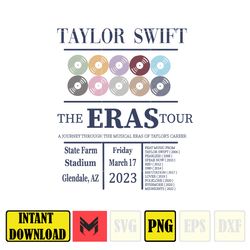 Taylor Swift The Eras Tour Album Png, Swiftie Png, Taylor The Eras Tour Png, Flower Taylor Png, Taylor Fan Png