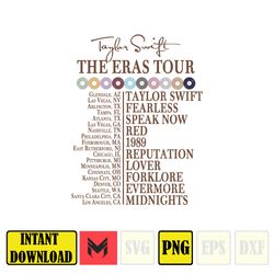 Taylor Swift The Eras Tour Album Png, Swiftie Png, Taylor The Eras Tour Png, Flower Taylor Png. Taylor Fan Png