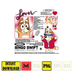 Album Bingo Swift Png, Bluey Family Matching Png, Bluey Png, Bluey Friends Png, Bluey Birthday Png, Instant Download