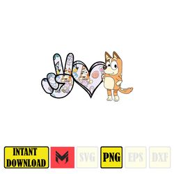 Bluey Easter Png, Bluey Family Matching Png, Bluey Png, Bluey Friends Png, Bluey Birthday Png, Instant Download