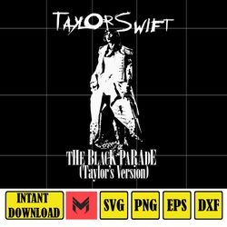 The Black Parade Taylor's Version Fashion Fit Svg, Instant Download