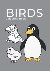 A fun coloring book made for young bird