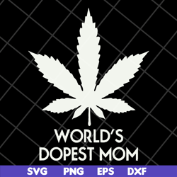 World's dofest mom svg, Mother's day svg, eps, png, dxf digital file MTD15042120
