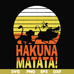 Hakuna Matata svg, png, dxf, eps file FN000160