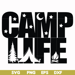 Camplife svg, png, dxf, eps file FN000304