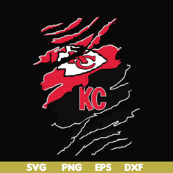Kansas City Chiefs svg, png, dxf, eps digital file HLW0263