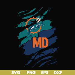 Miami Dolphins svg, png, dxf, eps digital file HLW0264