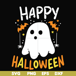Happy halloween svg, png, dxf, eps digital file HLW17072015