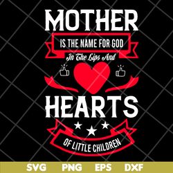 Mother hearts svg, Mother's day svg, eps, png, dxf digital file MTD1702102