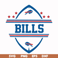 Buffalo Bills svg, Bills svg, Nfl svg, png, dxf, eps digital file NFL1310206L