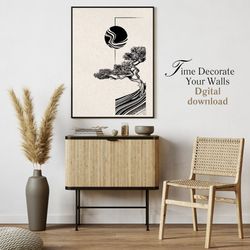 printable wall art, black and white wall art, tree wall art, classic wall art, wall art,