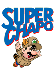 Super Chapo Bros PNG Transparent Background File Digital Download