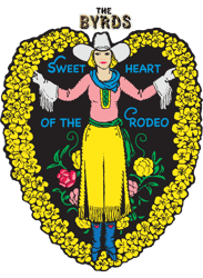 The Byrds sweet heart of the rodeo PNG Transparent Background File Digital Download