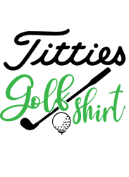 Titties Golf PNG Transparent Background File Digital Download