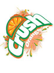 Crush Orange PNG Transparent Background File Digital Download