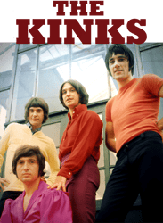 The Kinks Band PNG Transparent Background File Digital Download