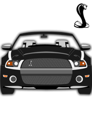 Mustang Cobra PNG Transparent Background File Digital Download