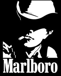 Marlboro Cowboy PNG Transparent Background File Digital Download