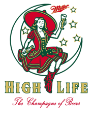 miller high life lady in red PNG Transparent Background File Digital Download