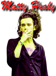 matty healy 1975 music PNG Transparent Background File Digital Download