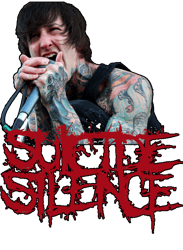 Suicide Silence Mitchell Adam Lucker PNG Transparent Background File Digital Download