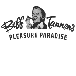 Biff Tannens Pleasure Paradise PNG Transparent Background File Digital Download
