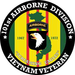 101st Airborne Division Vietnam Veteran PNG Transparent Background File Digital Download