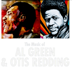 Al Green and Otis Redding PNG Transparent Background File Digital Download