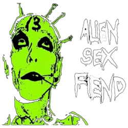 Alien Sex Fiend 80s English Death Rock Band PNG Transparent Background File Digital Download