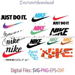Nike Logo Bundle Svg, Brand Logo Svg, LV Logo Svg, GG Logo Svg, Chanel Logo Svg, Instantdownload, png for shirt, cricut