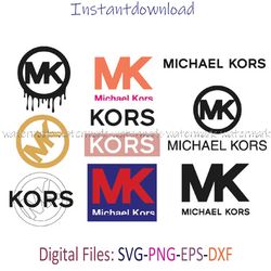 Michael Kors Logo Bundle Svg, Brand Logo Svg, LV Logo Svg, GG Logo Svg, Chanel, Instantdownload, png for shirt, cricut
